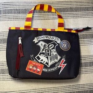Harry Potter Hogwarts lunch bag insulated pocket Crest